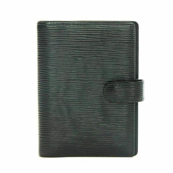 Louis Vuitton Epi Black Agenda PM notebook - Picture 1 of 12
